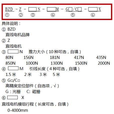博智達(dá)直線電機(jī)模組
